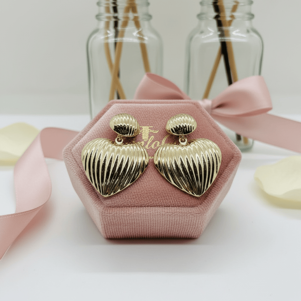 Chucky Heart Earrings