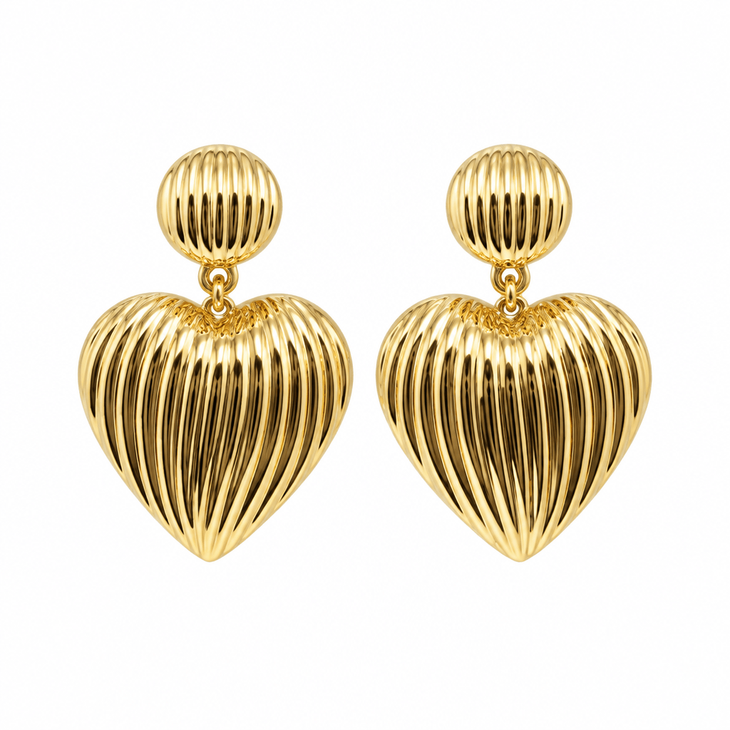 Chucky Heart Earrings