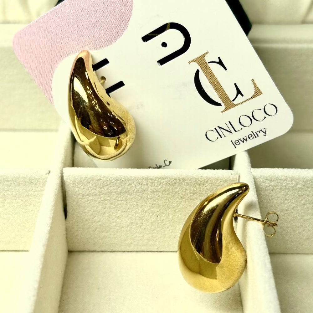 Gabby Gold Earrings - CinloCo