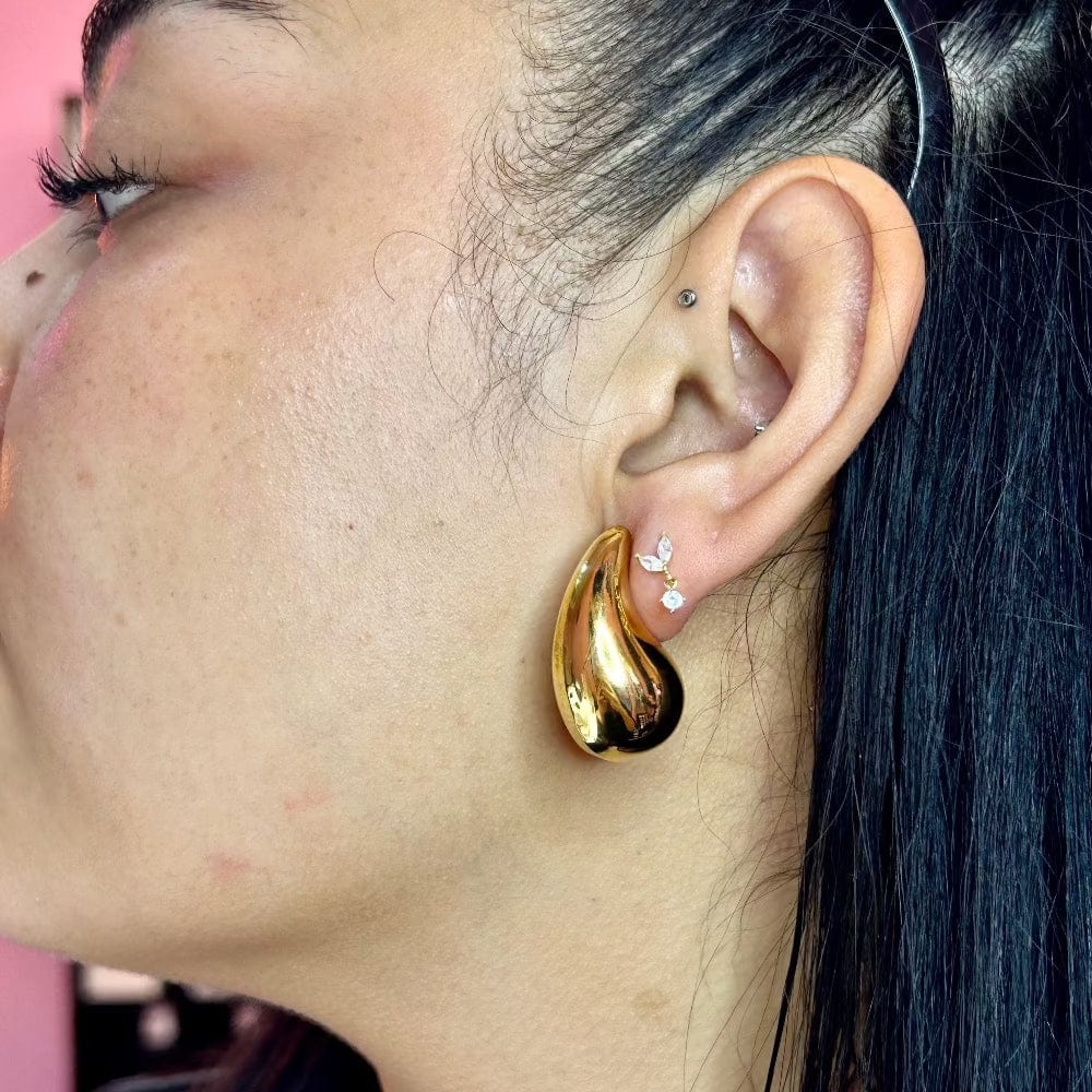 Gabby Gold Earrings - CinloCo