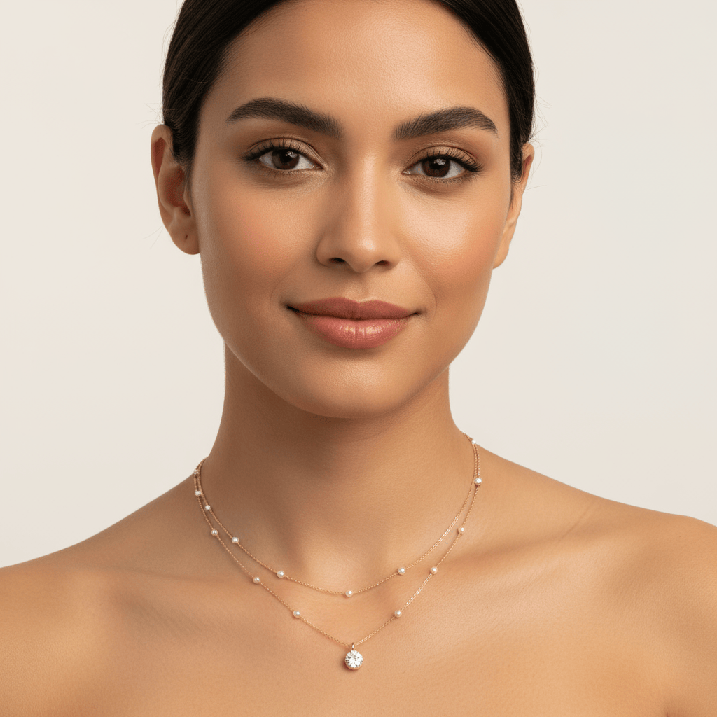 Elegant Crystal Necklace