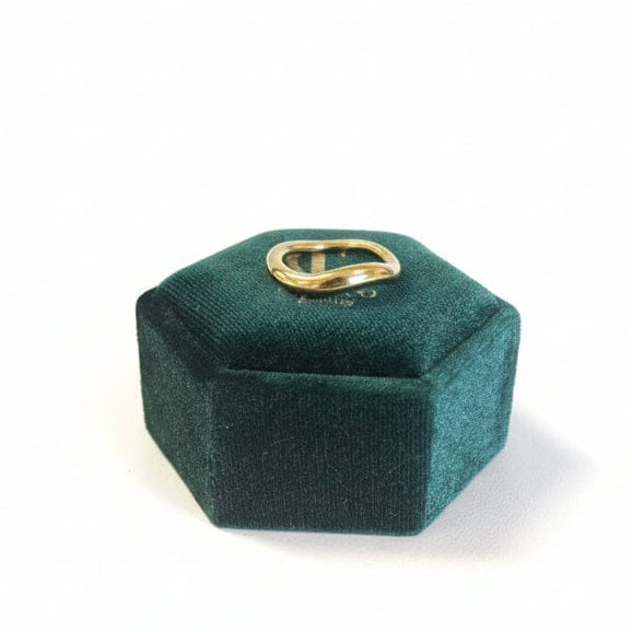 Gold Wave Ring - CinloCo