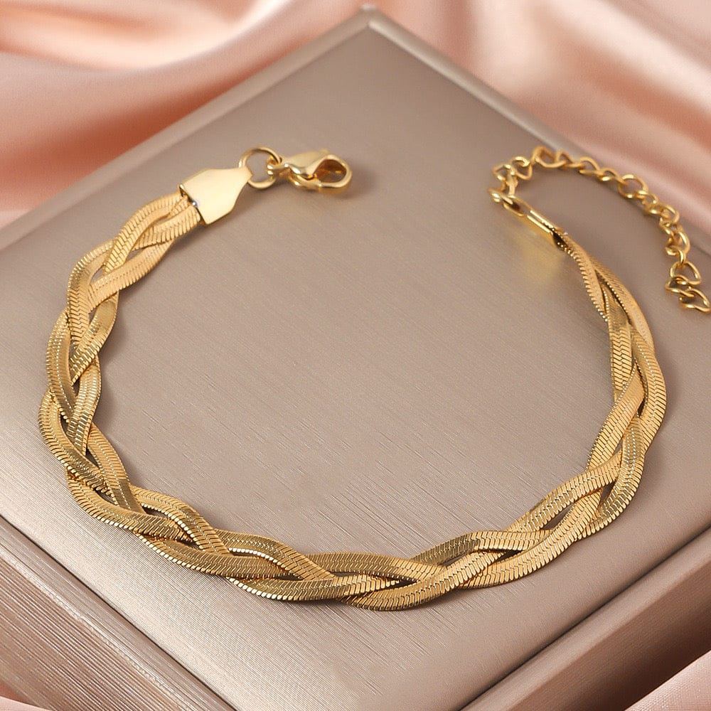 Herringbone Twist Bracelets