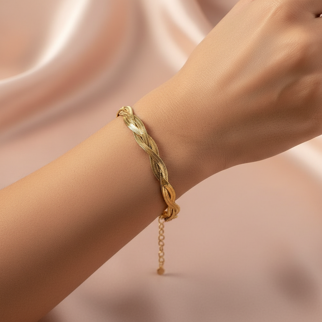 Herringbone Twist Bracelets