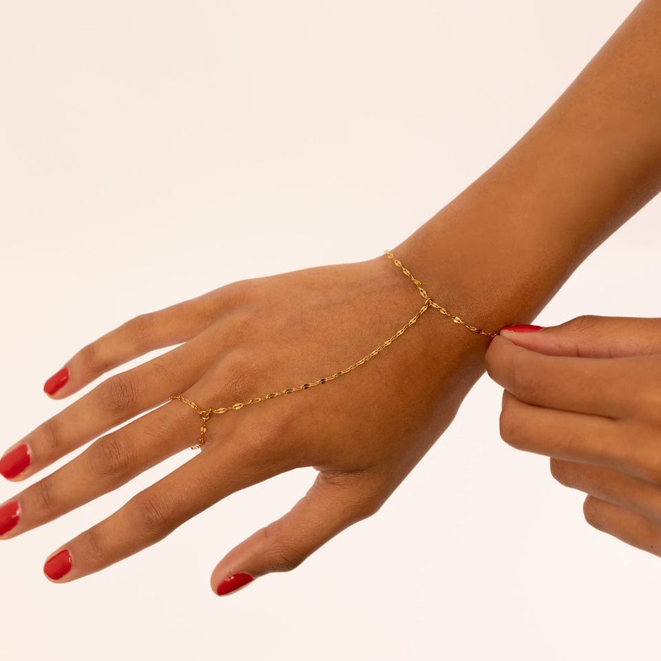 Lip Hand Chain