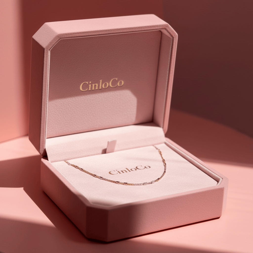 10k Tootsie Roll Tricolor chain