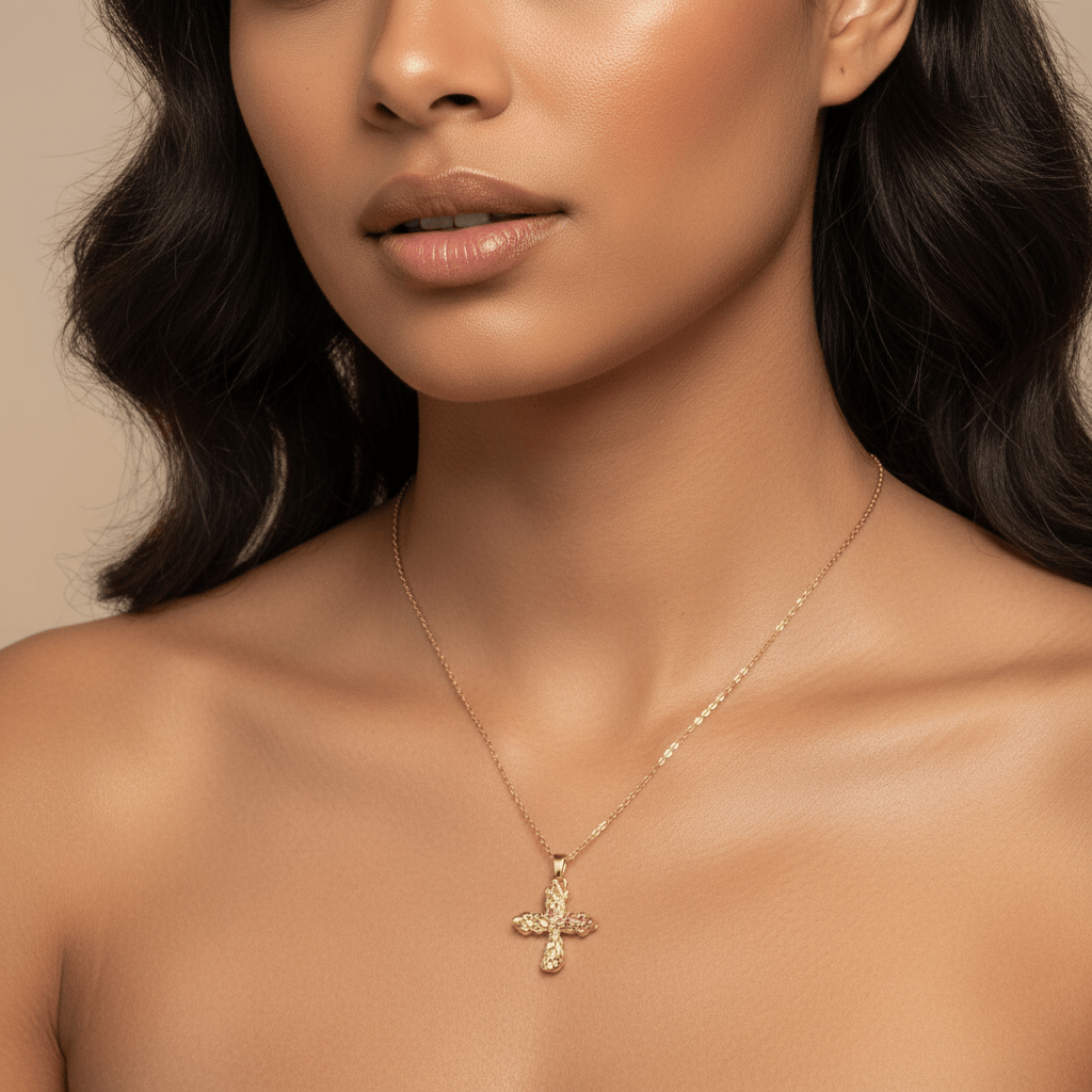 Angelina Cross Necklace