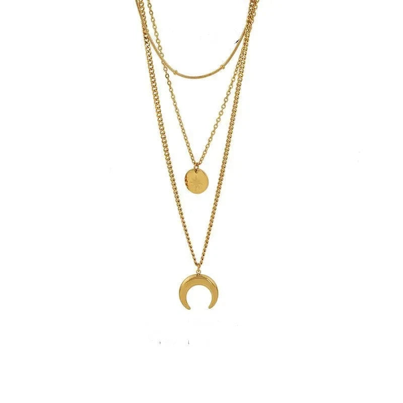 Celestial Layers Necklace