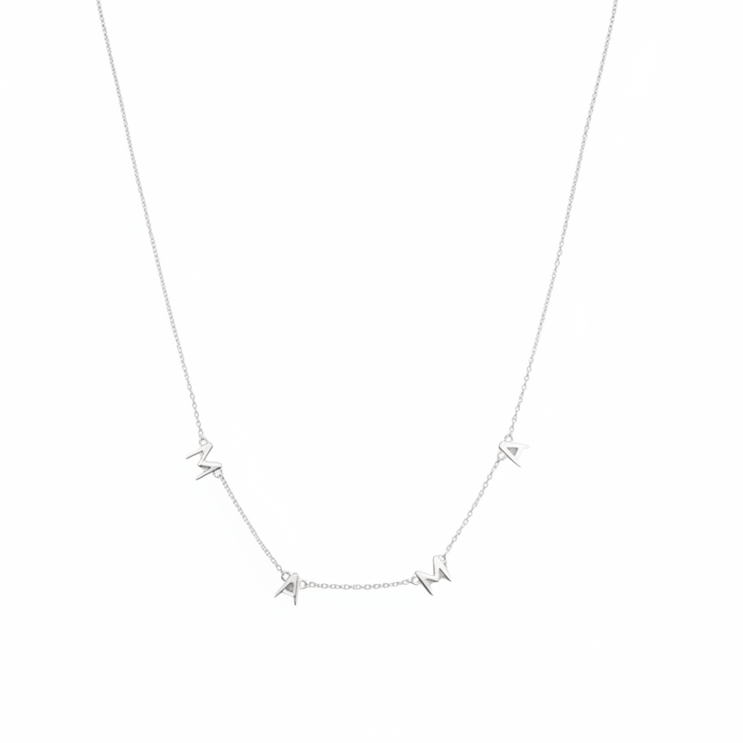 MAMA Gold & Silver Dainty Necklace