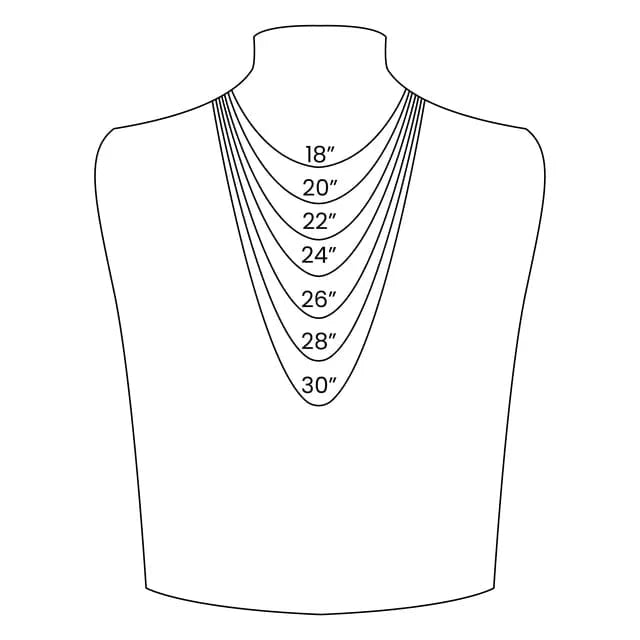 Sliding Charm Clasp Paperclip Necklaces