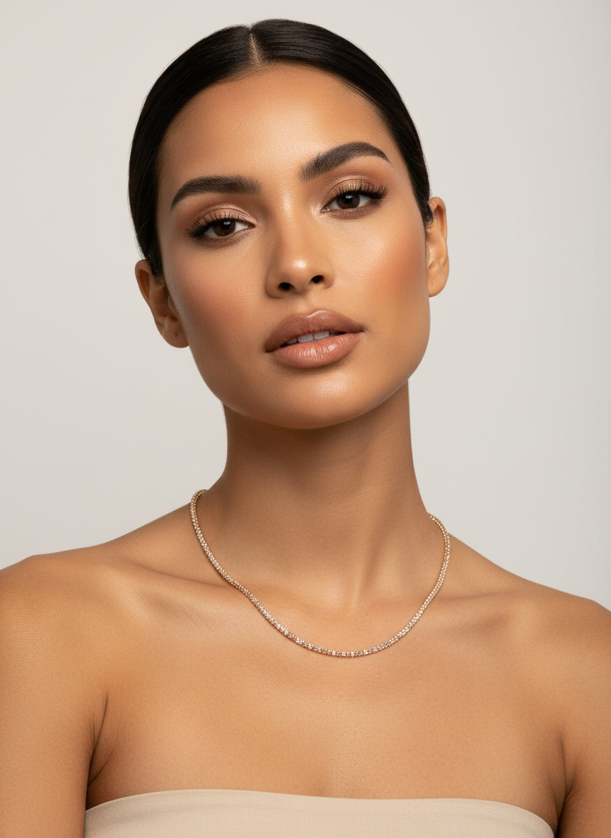 Pink Glitter Chain - CinloCo