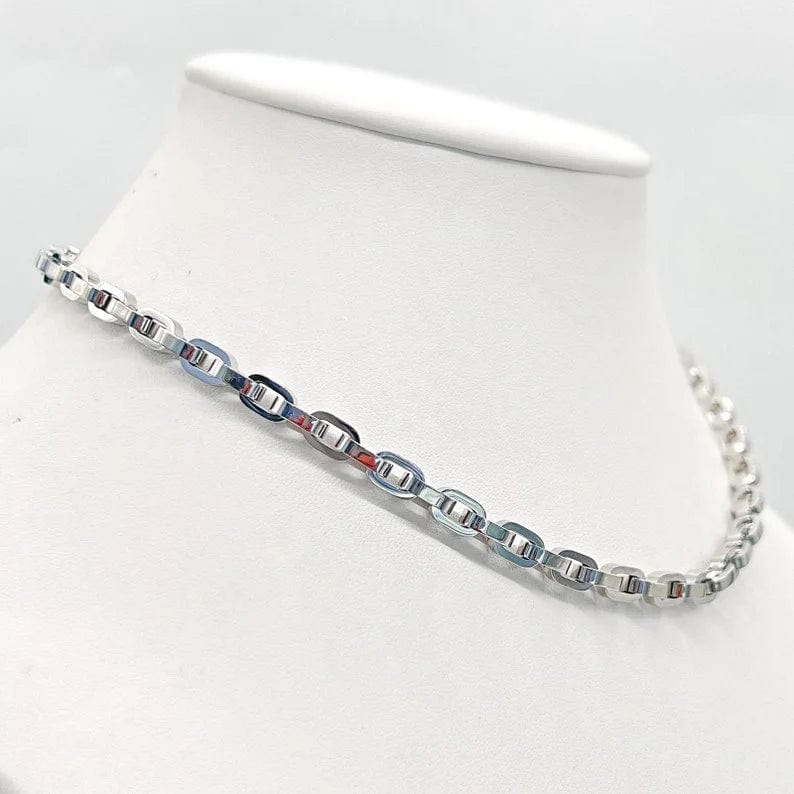 Anchor Chain Necklace 6MM 22'' - CinloCo