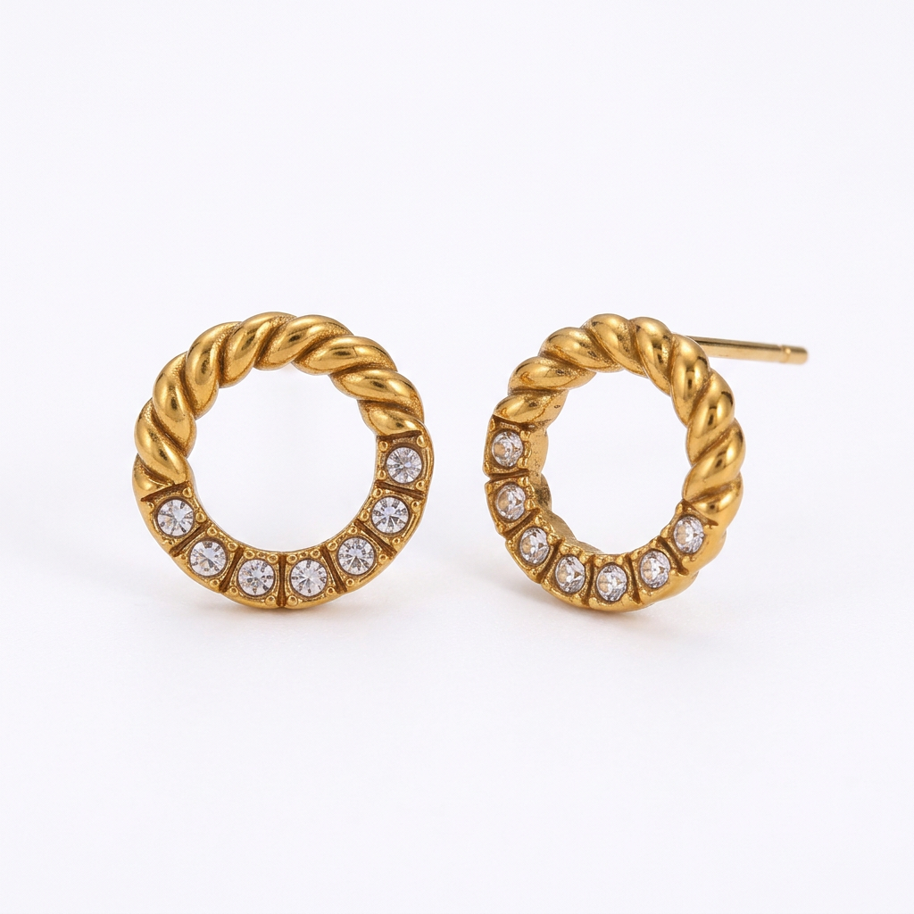Vintage Twisted Circle
