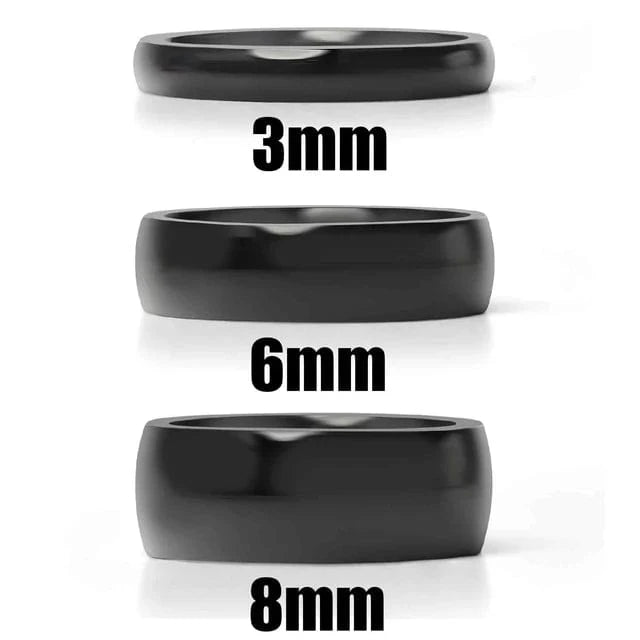 Dark Stack Ring