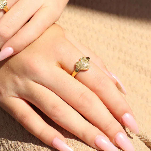 Ethereal Heart Ring