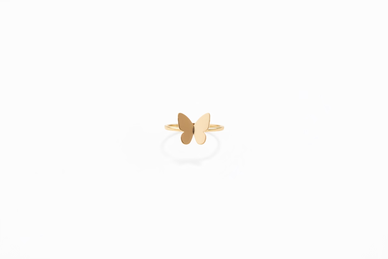 Golden Butterfly Ring - CinloCo