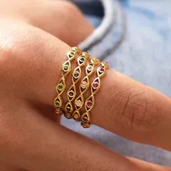 Karma Gold Ring - CinloCo