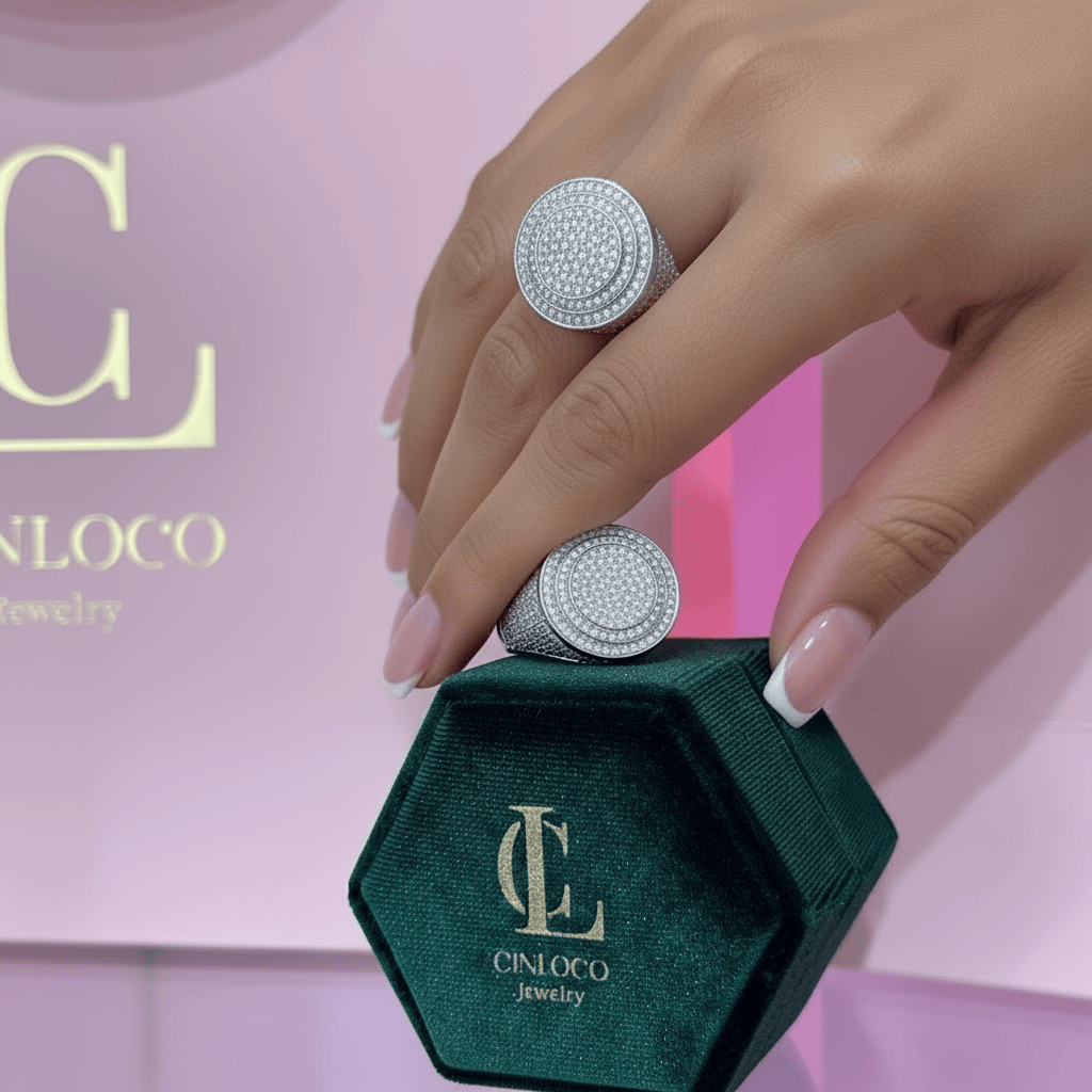 Miami Moissanite Ring