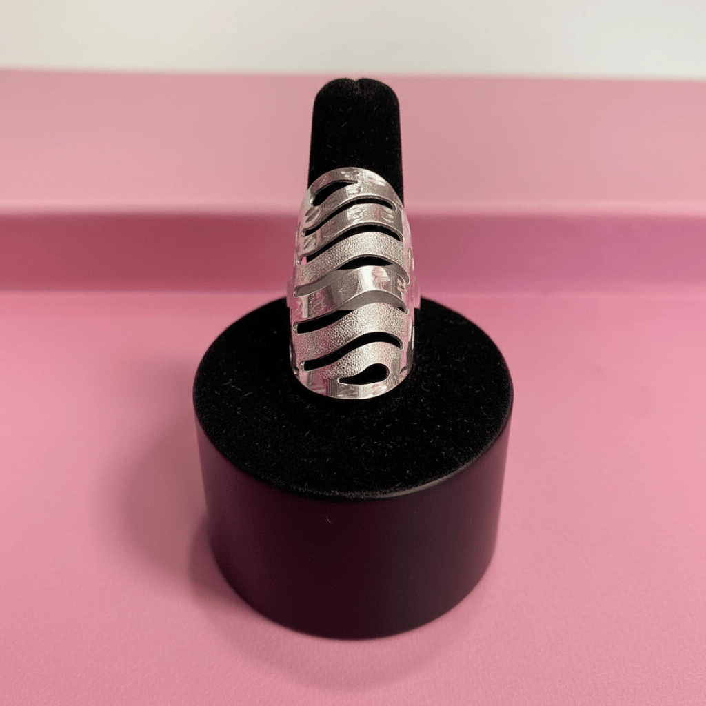 Sterling Silver Boho Wave Ring