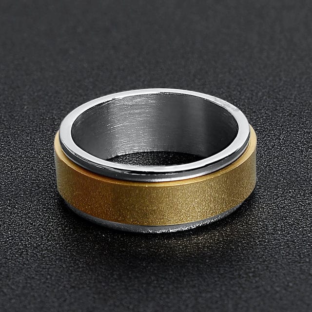 Vic Gold & Silver Spinner Ring