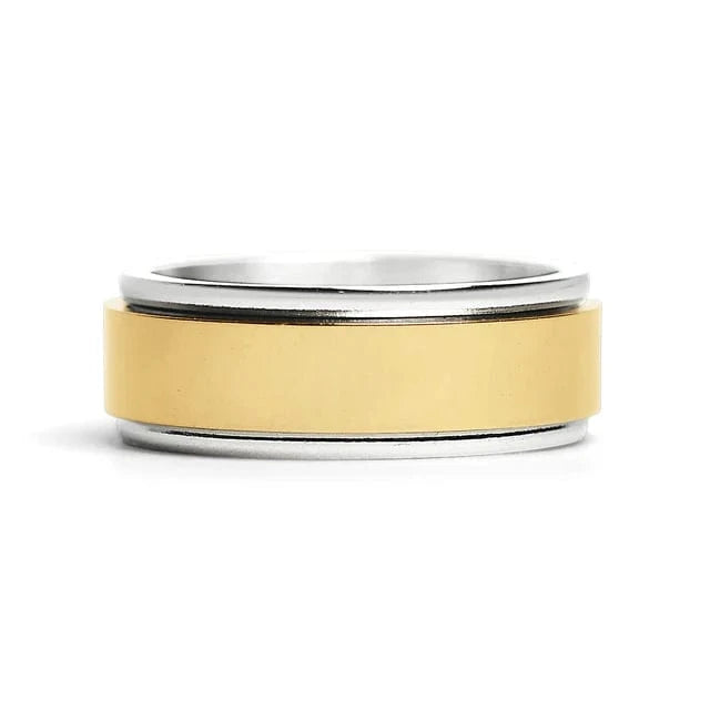 Vic Gold & Silver Spinner Ring
