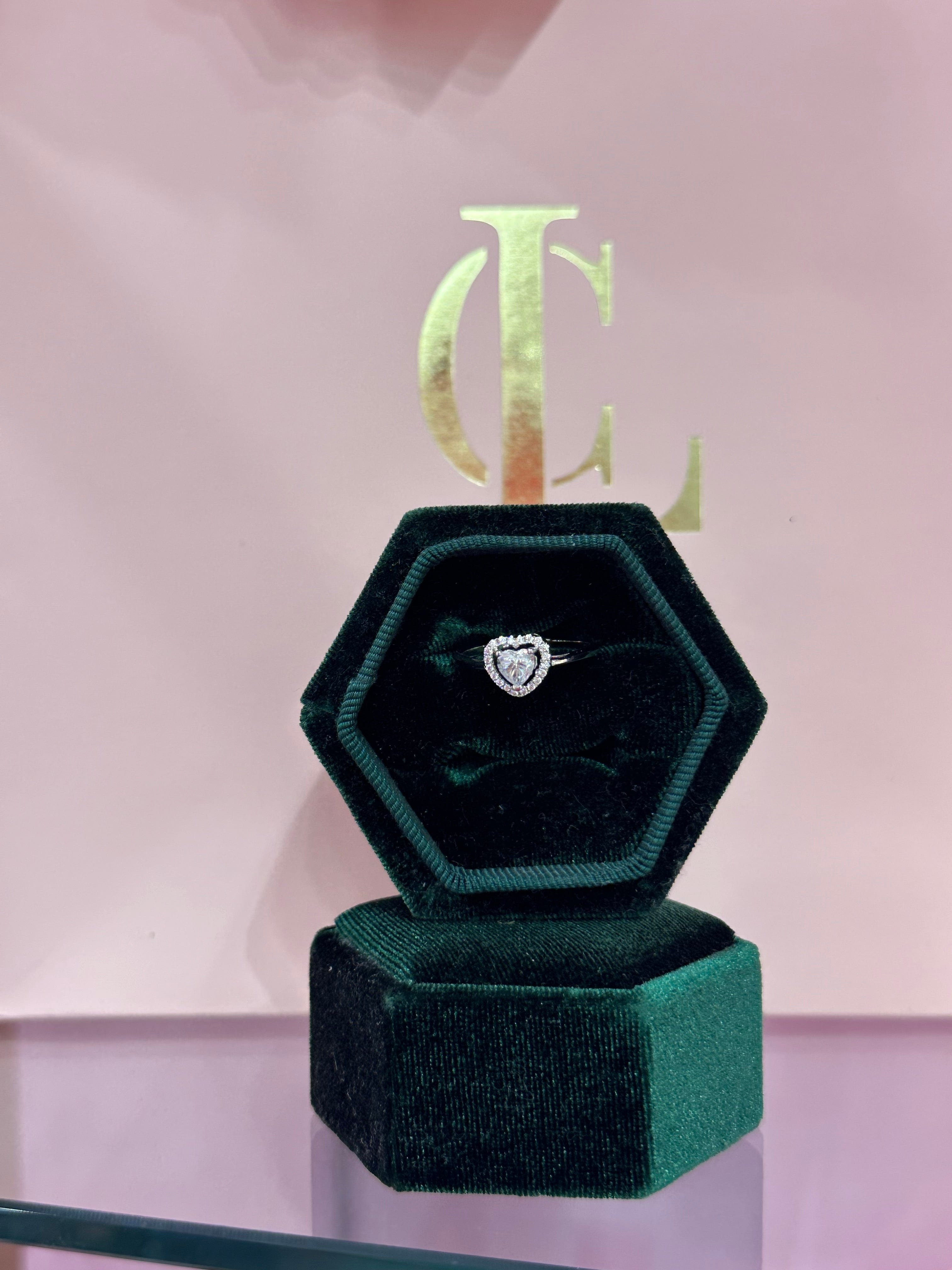Eternal Love Moissanite Ring