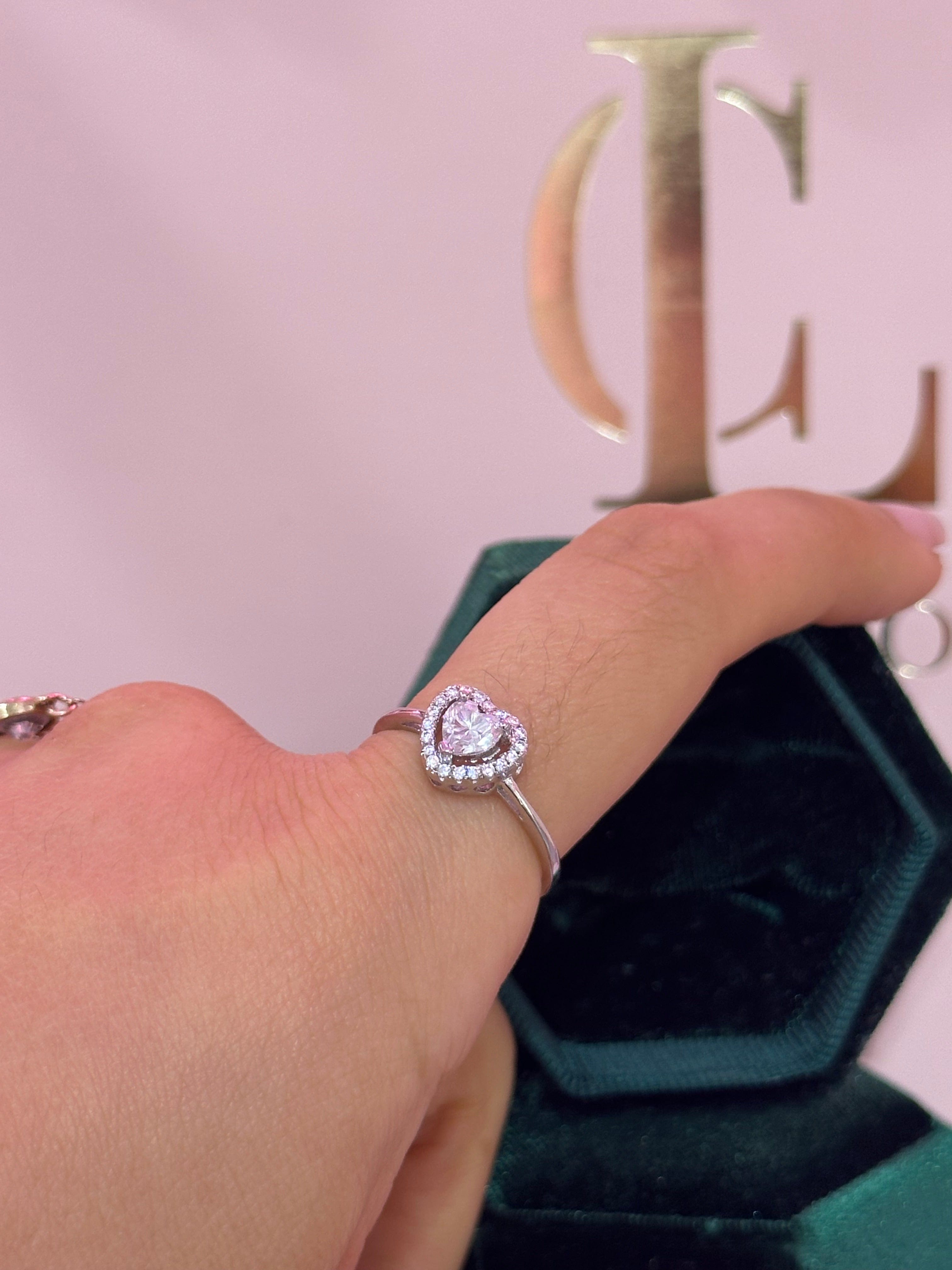 Eternal Love Moissanite Ring
