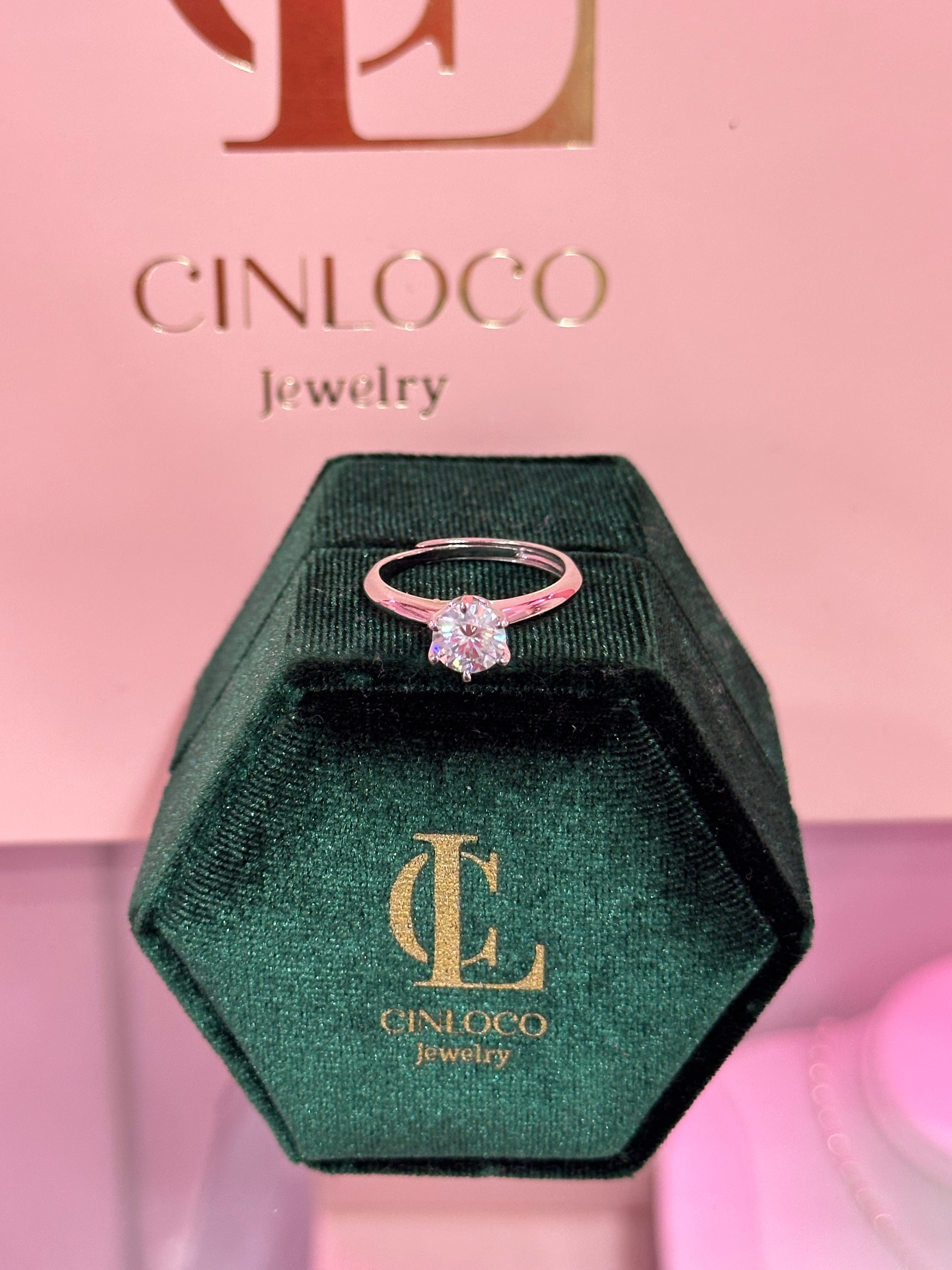 Forever Shine Moissanite Ring