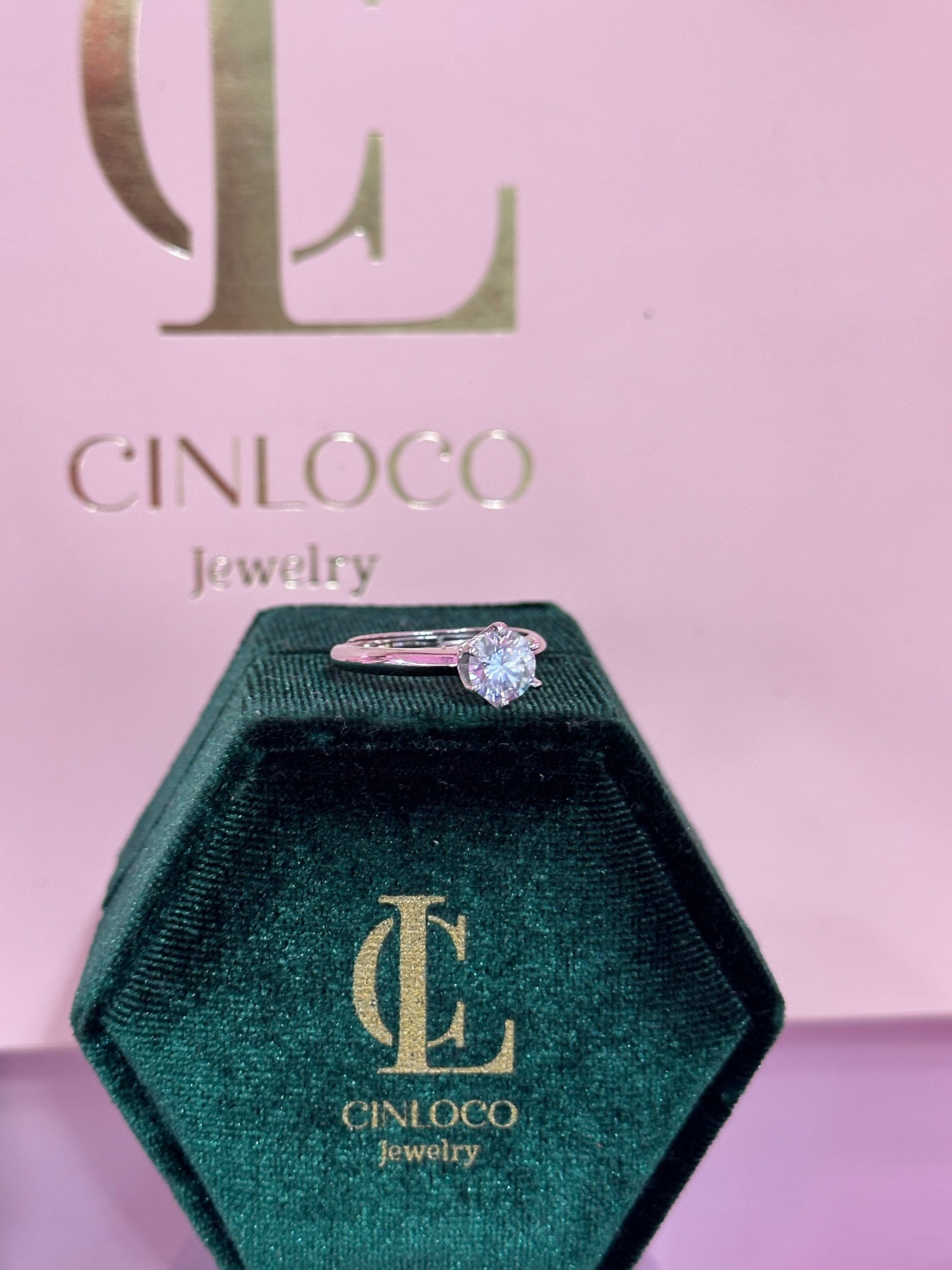 Forever Shine Moissanite Ring