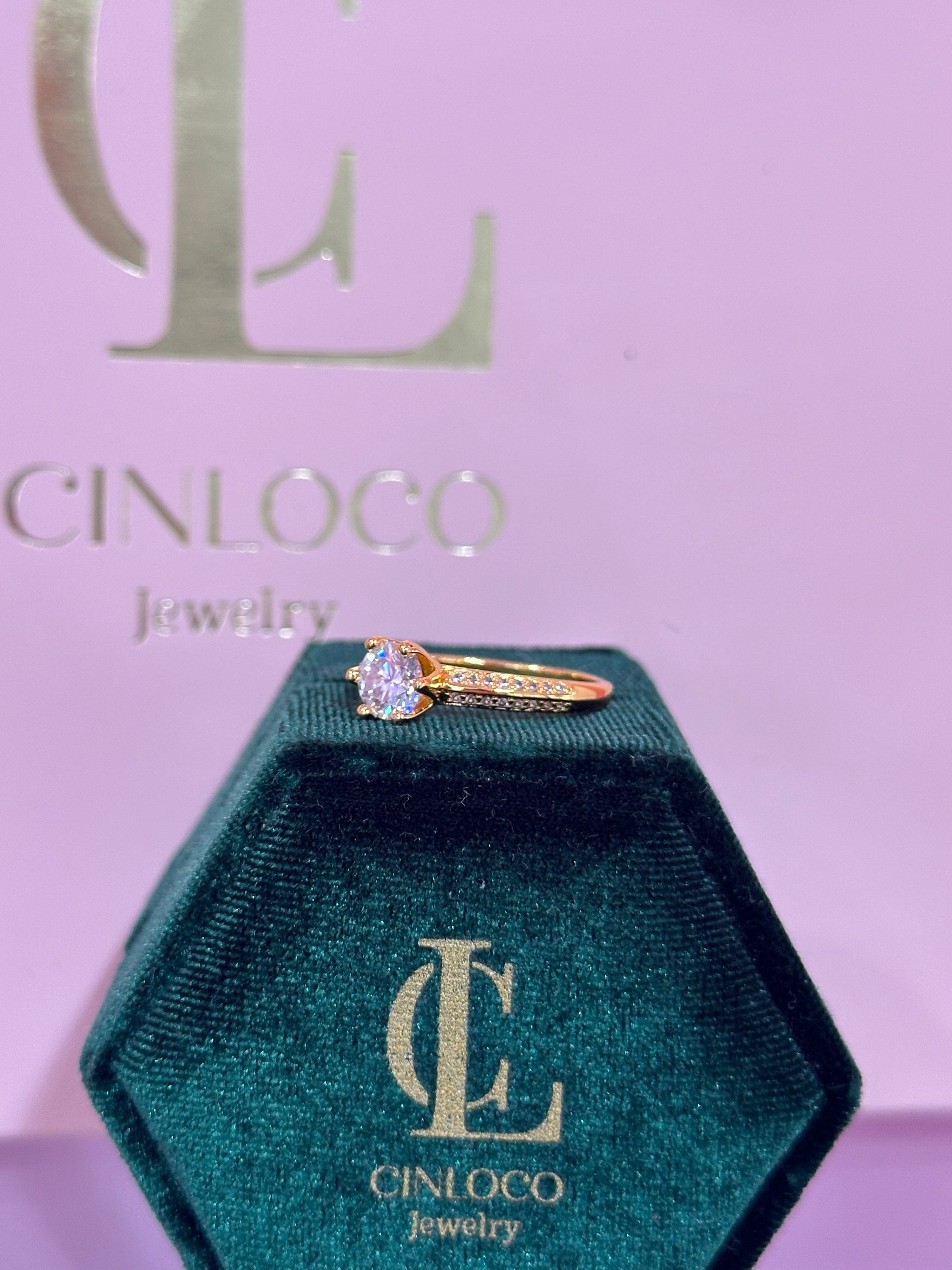Angelic Moissanite Ring