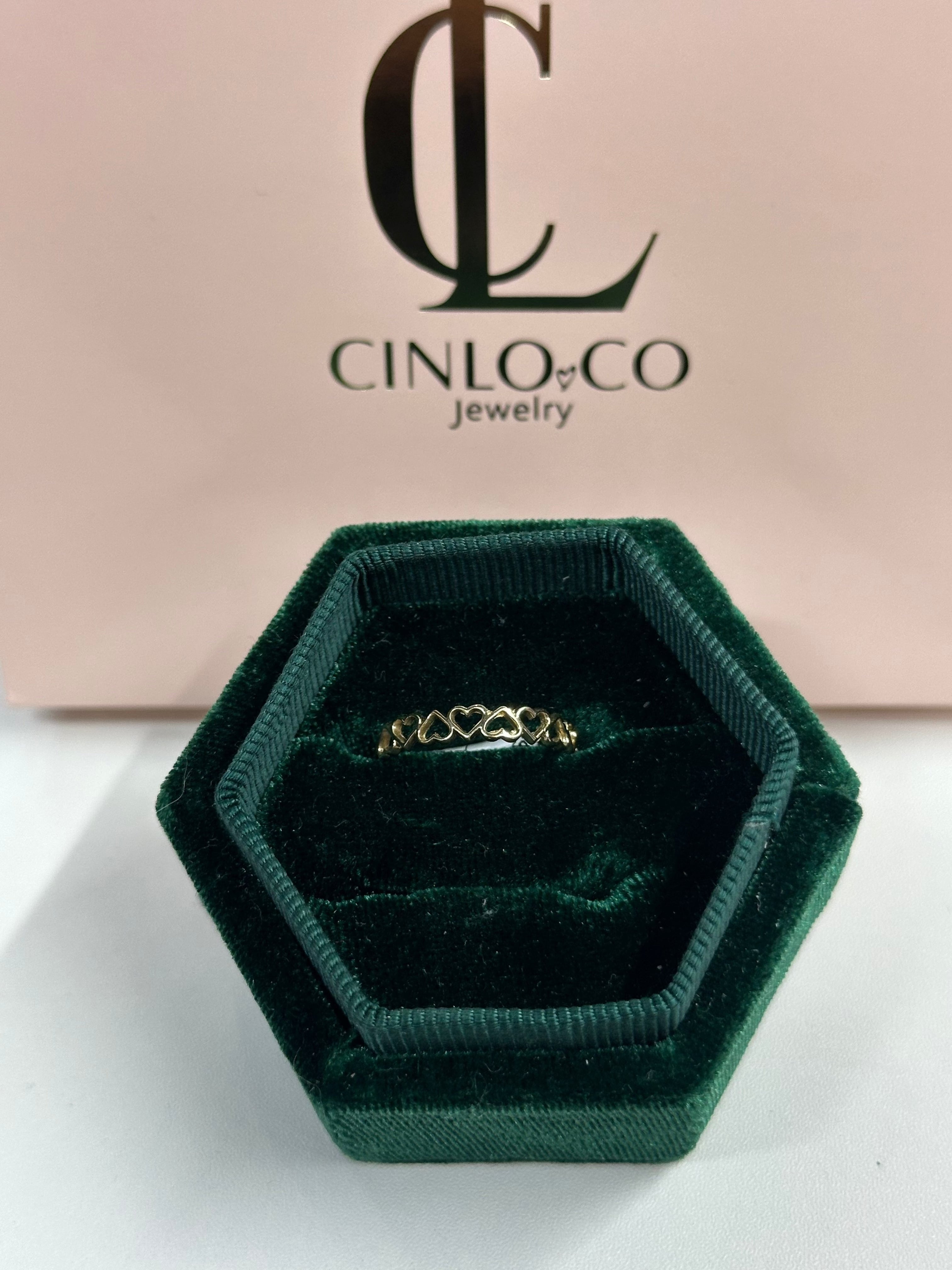 10k Lovely Ring - CinloCo