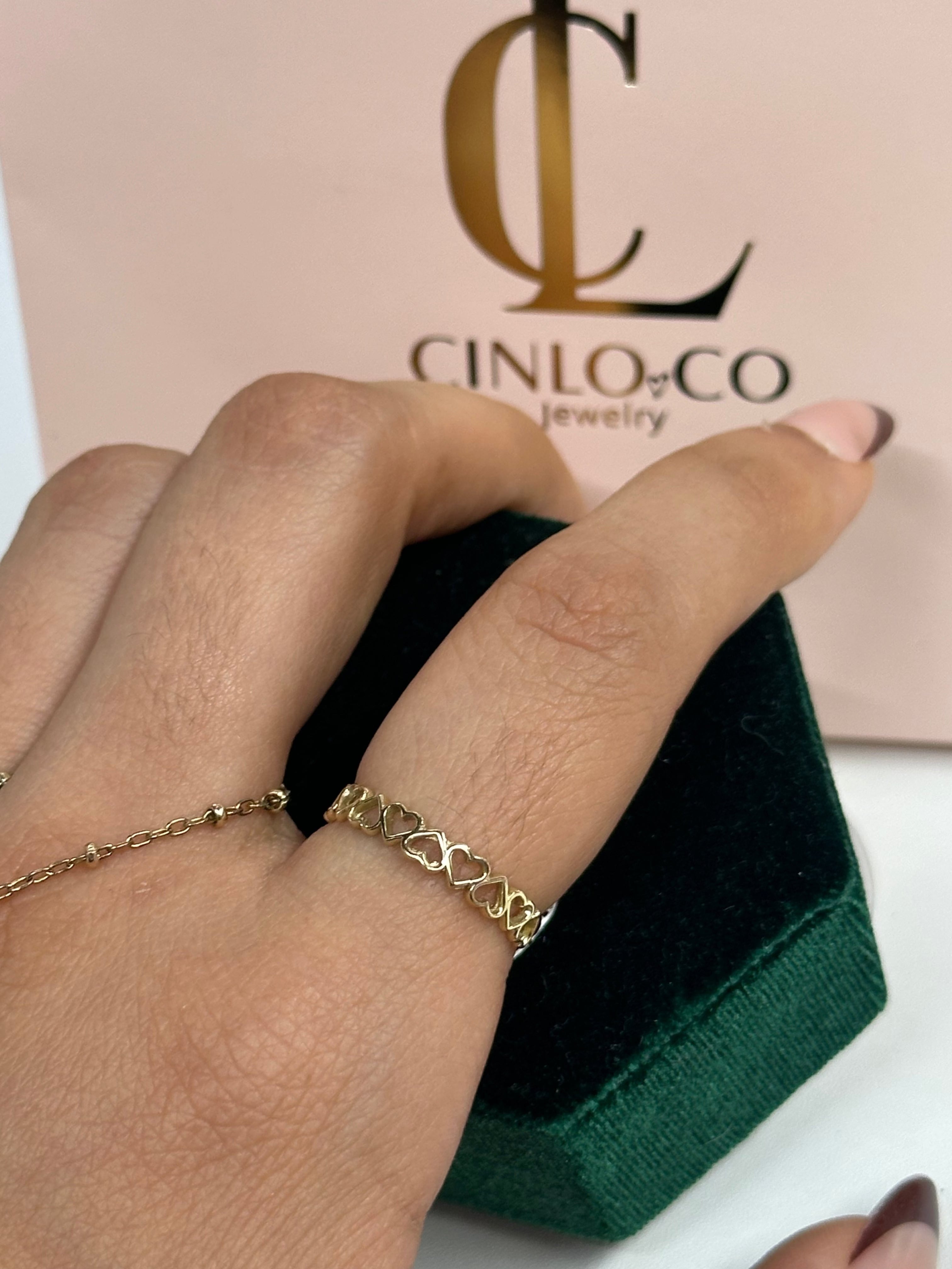10k Lovely Ring - CinloCo