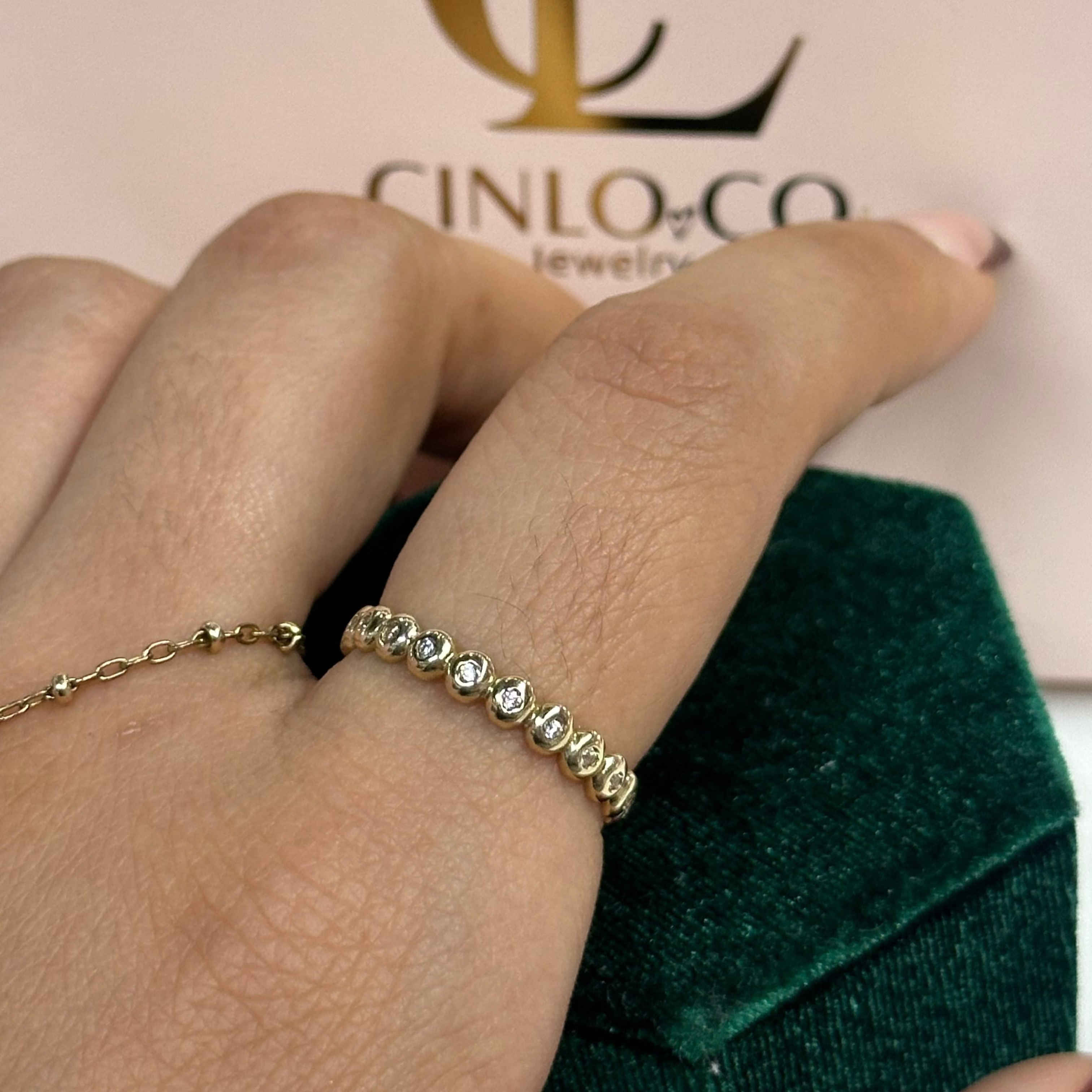 10k Circle Ring - CinloCo
