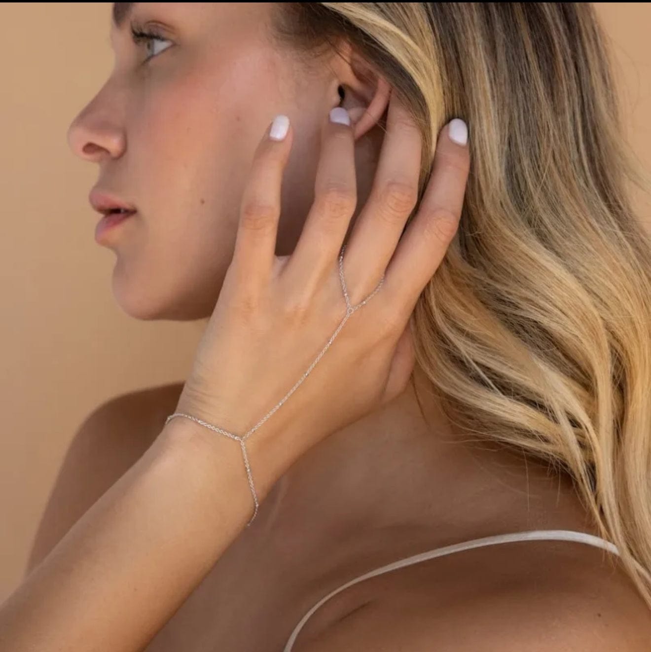 The Dainty- Gold Hand chain