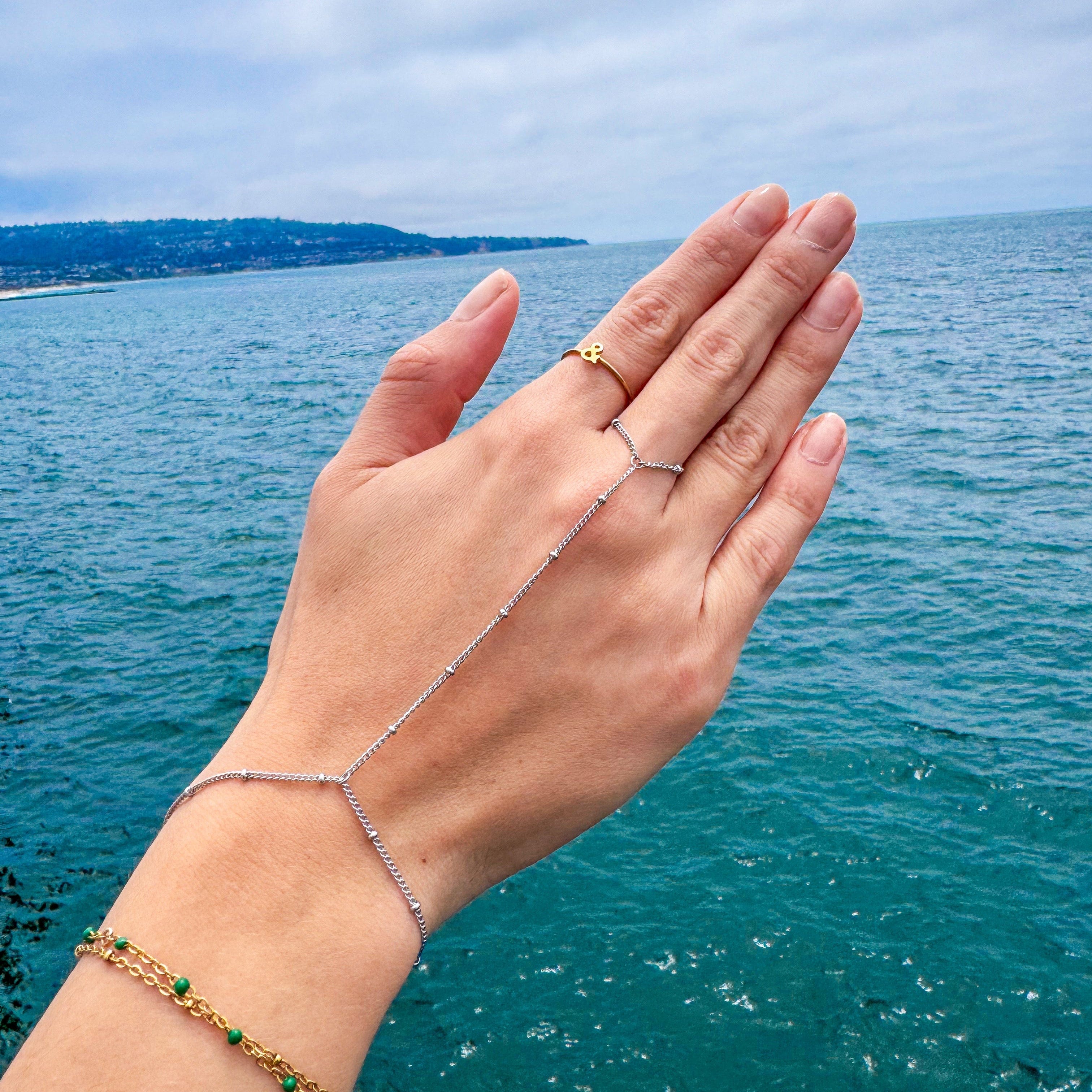 The Dainty - Silver Hand Chain