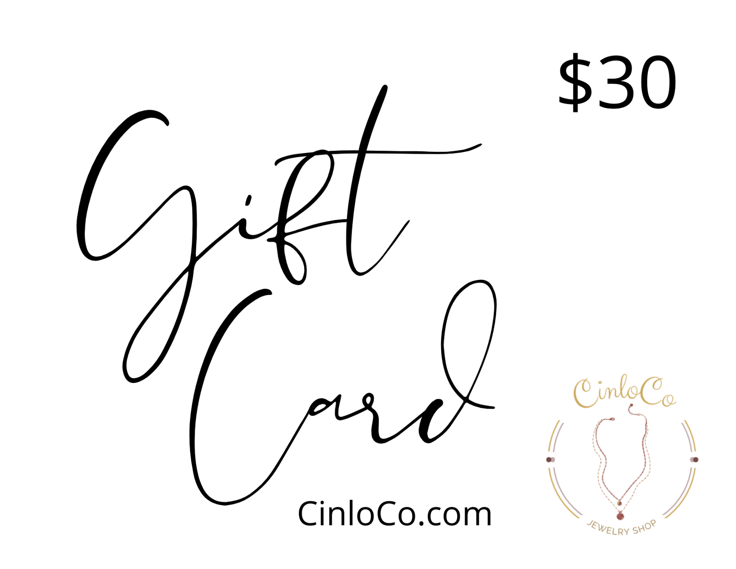 CinloCo gift Card - CinloCo
