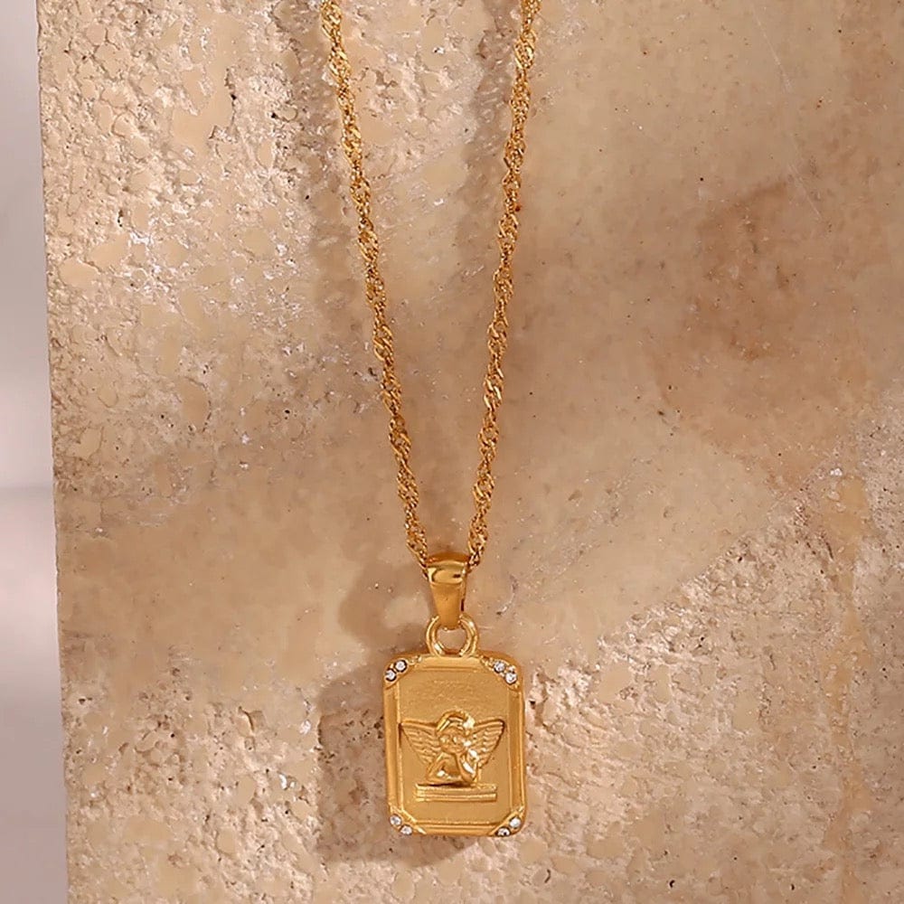 Guardian Angel Necklace - CinloCo