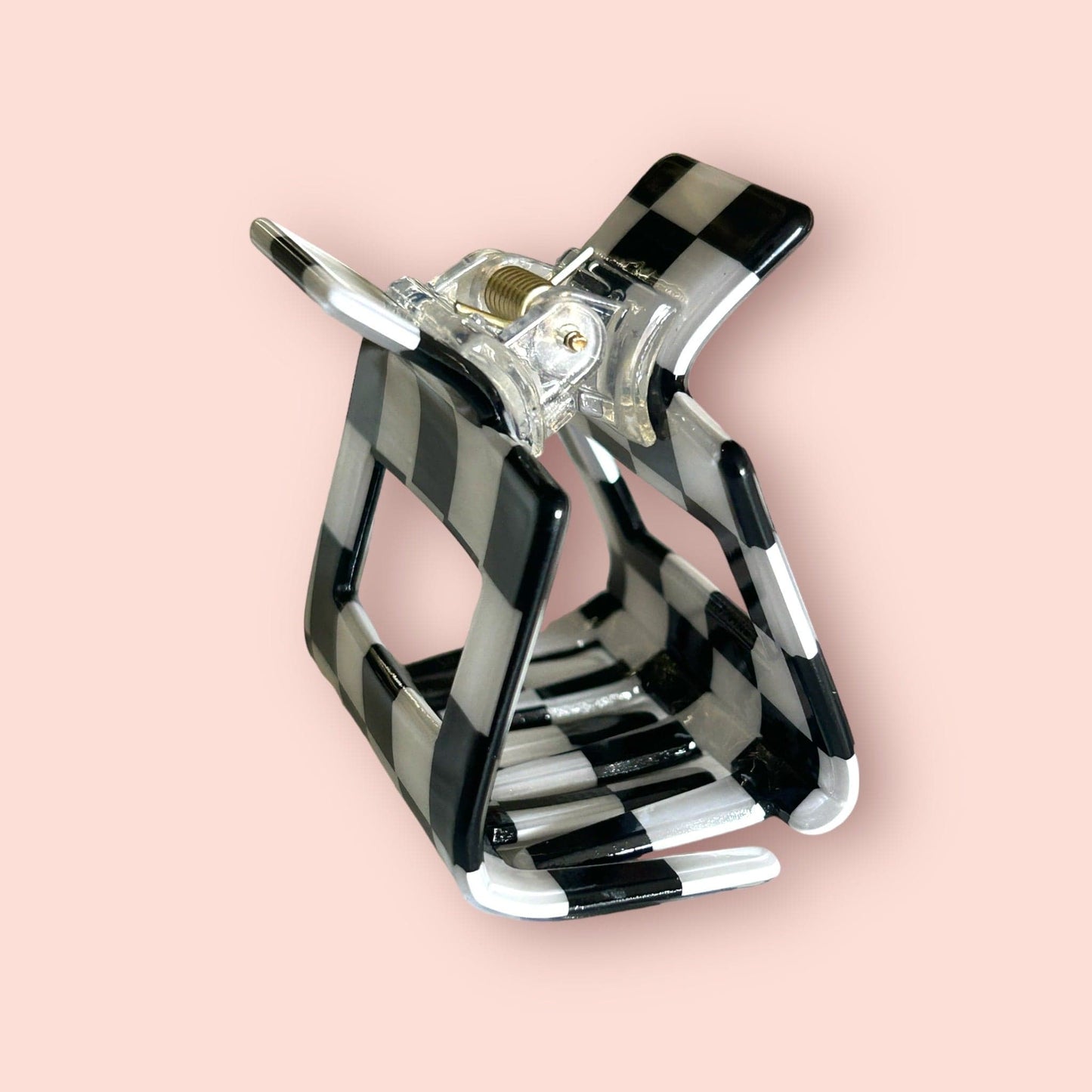 Ceci Checker Hair Claw - CinloCo