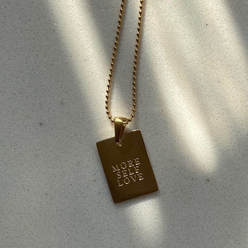 More Self Love Necklace - CinloCo