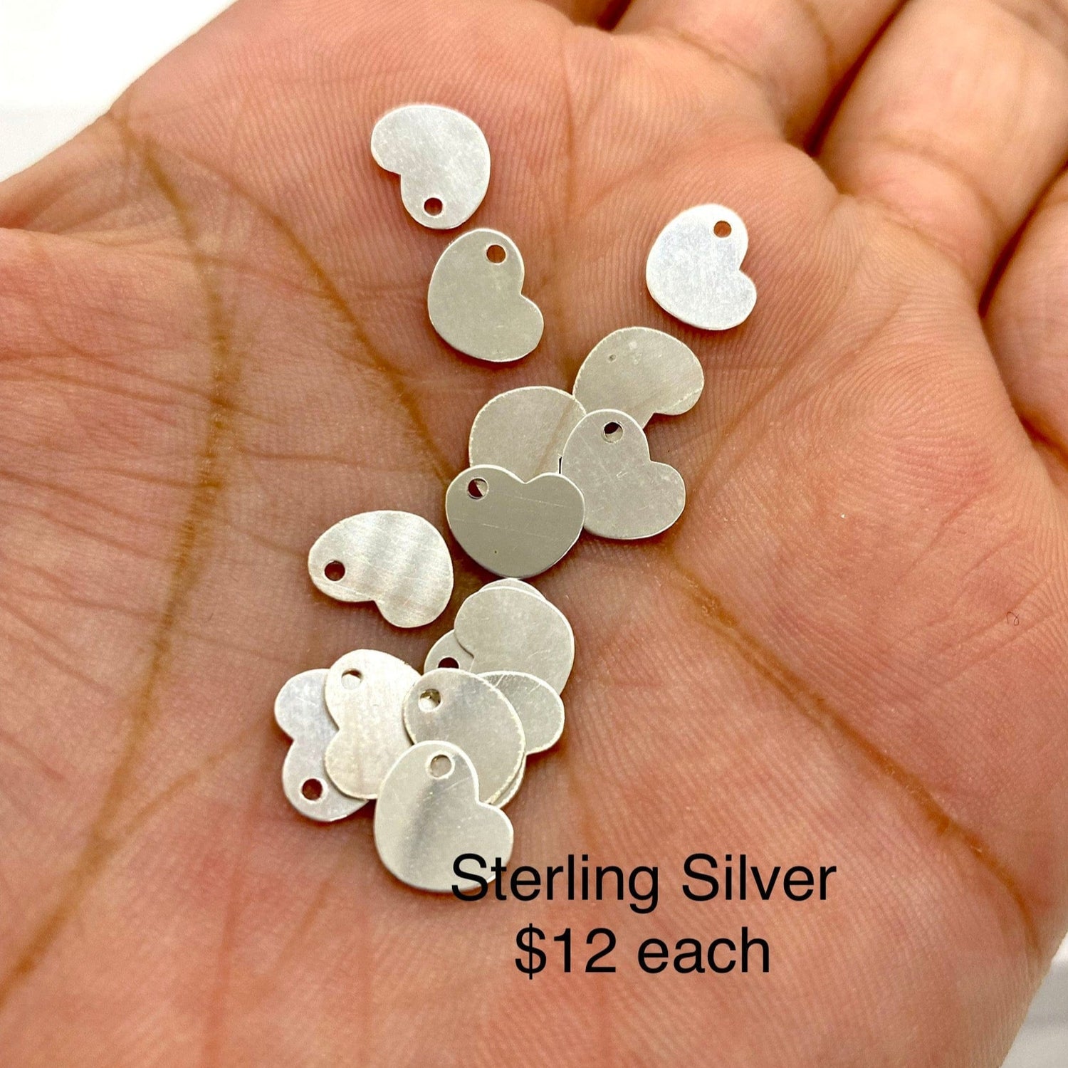 Sterling Silver charms for permanent jewelry